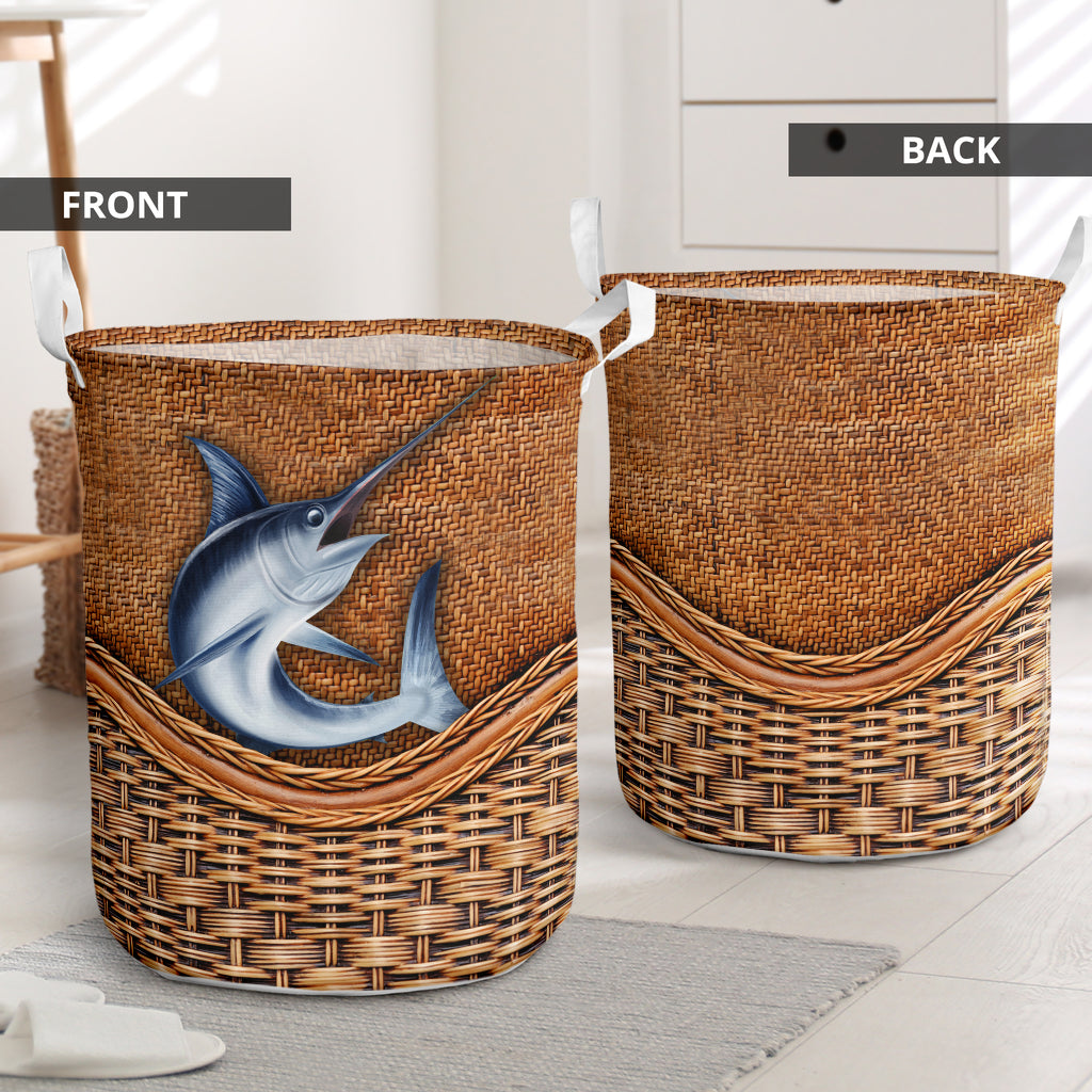 Swordfish Rattan Texture Type - Laundry Basket - Owls Matrix LTD