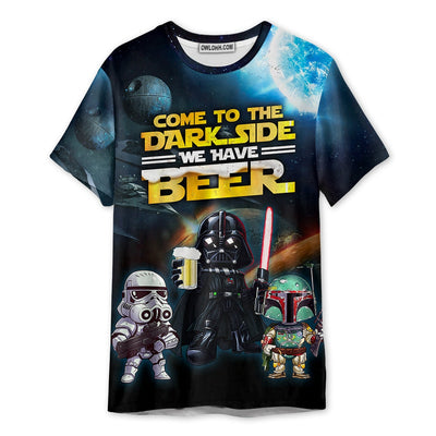 SW Stormtrooper Darth Vader Boba Fett - Unisex 3D T-shirt