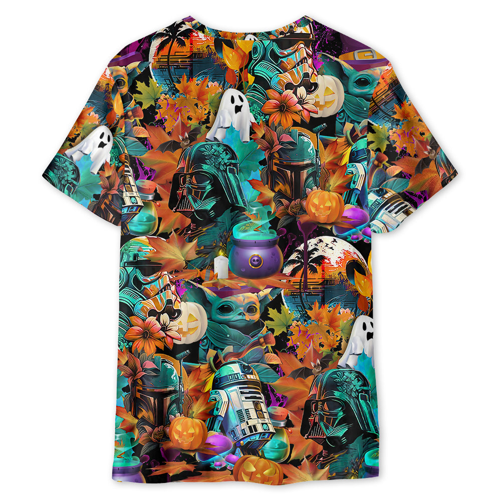 Halloween Star Wars Special Synthwave - Unisex 3D T-shirt