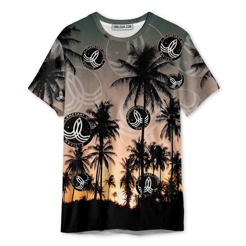 The Orville Coconut Tree ST - Unisex 3D T-shirt