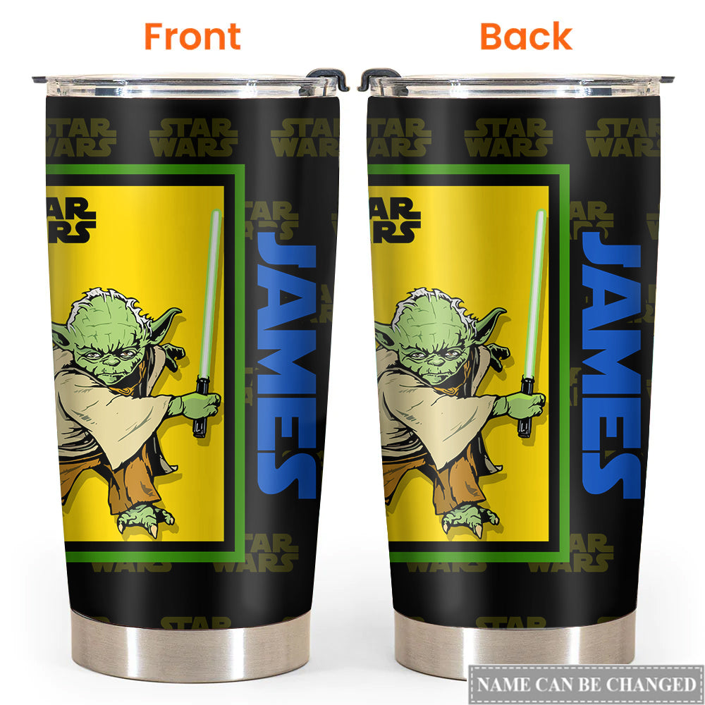 Star Wars Yoda Gift For Fan Personalized - Tumbler