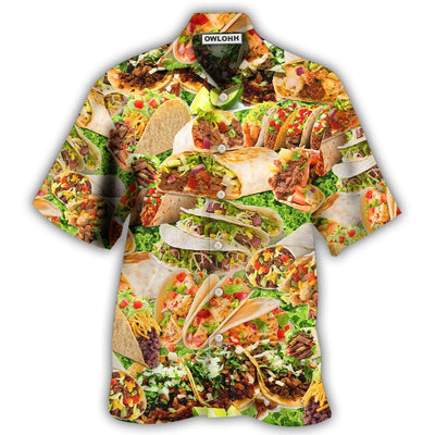 Hawaiian Shirt / Adults / S Food Lover Tacos My Love Is For Tacos - Hawaiian Shirt - Owls Matrix LTD