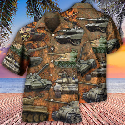 Tank Dusty Retro Vibe - Hawaiian Shirt - Owls Matrix LTD