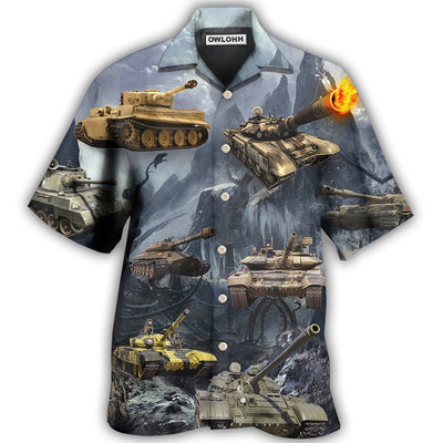 Hawaiian Shirt / Adults / S Tank Style With Dark Style - Hawaiian Shirt - Owls Matrix LTD