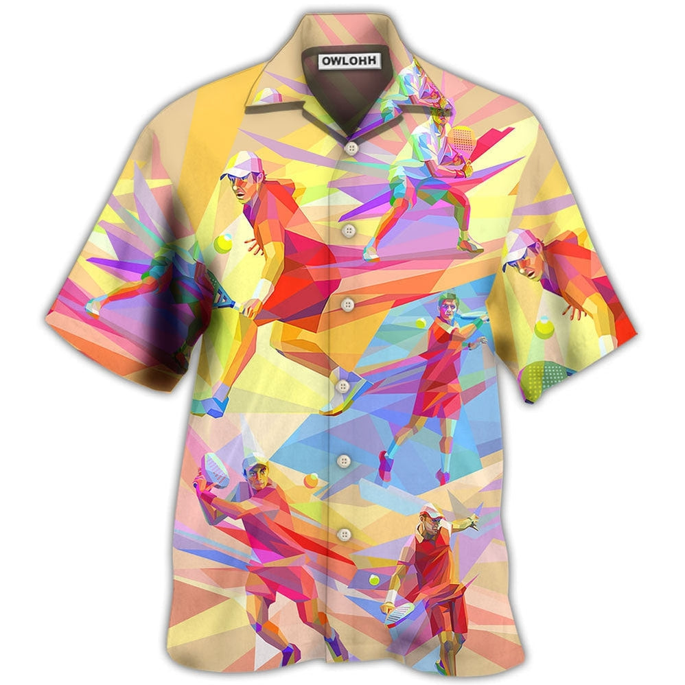 Hawaiian Shirt / Adults / S Tennis Beautiful Art - Hawaiian Shirt - Owls Matrix LTD