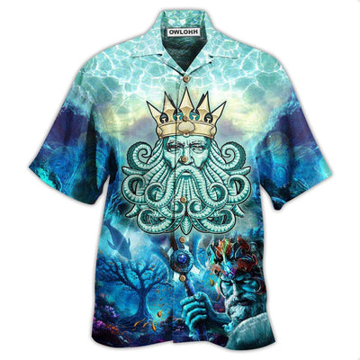 Hawaiian Shirt / Adults / S Ocean Set My Soul - Hawaiian Shirt - Owls Matrix LTD