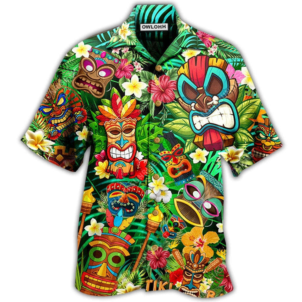 Hawaiian Shirt / Adults / S Tiki Don't Tiki Me Off - Hawaiian Shirt - Owls Matrix LTD