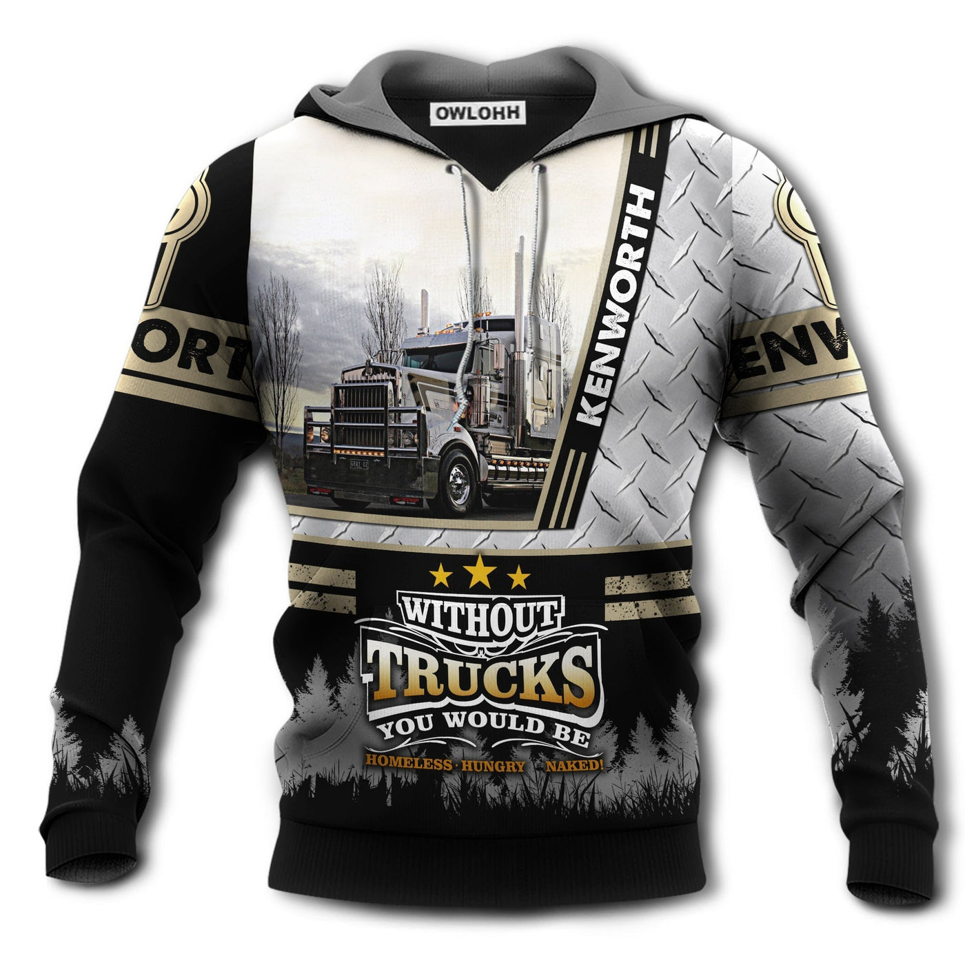 Unisex Hoodie / S Truck You Without Truck Would Be - Hoodie - Owls Matrix LTD