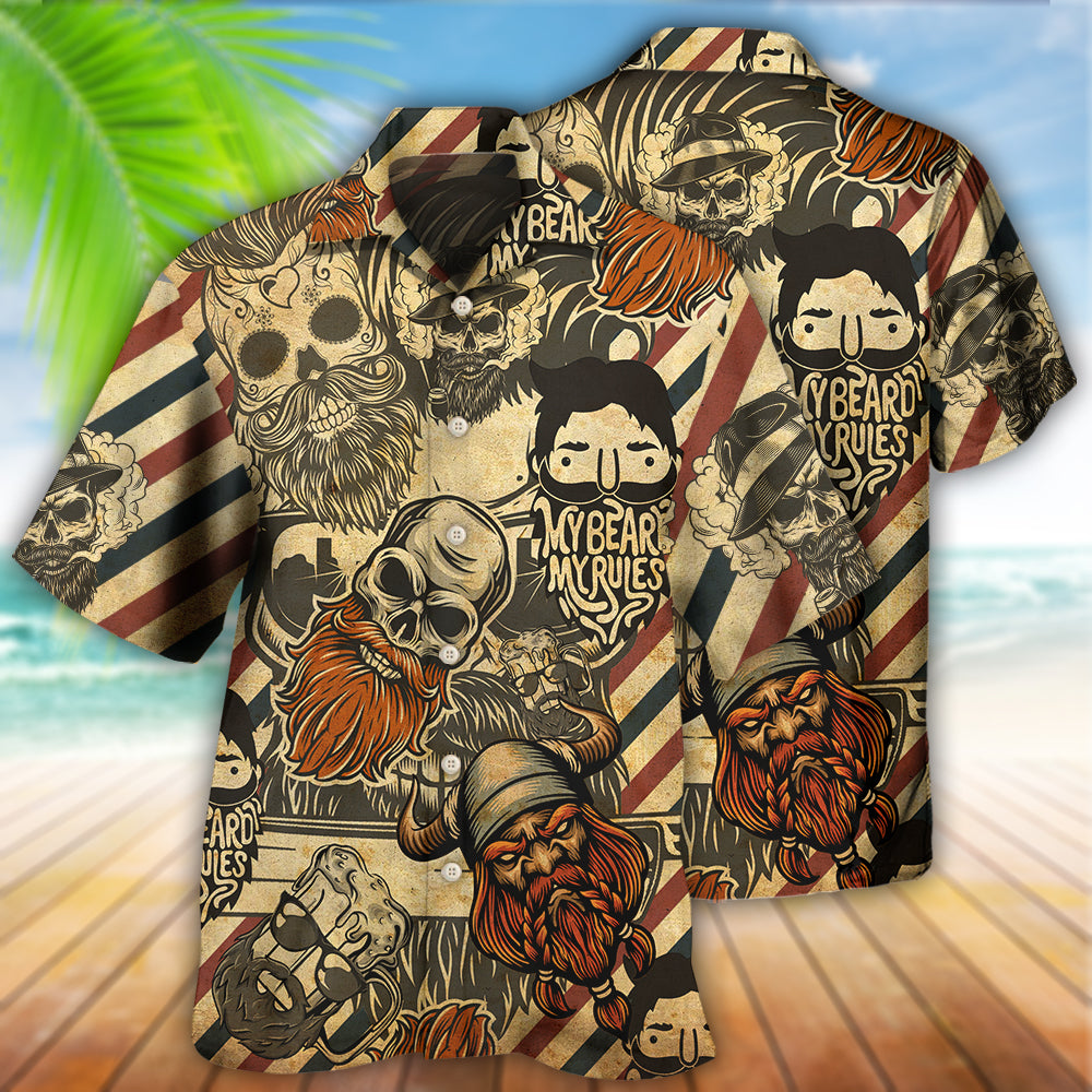 Viking My Rules - Hawaiian Shirt - Owls Matrix LTD