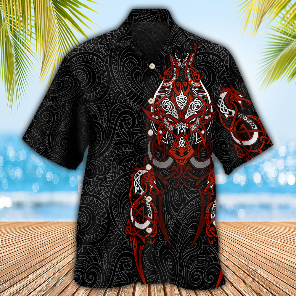 Viking Victory Life Style Cool Pattern - Hawaiian Shirt - Owls Matrix LTD