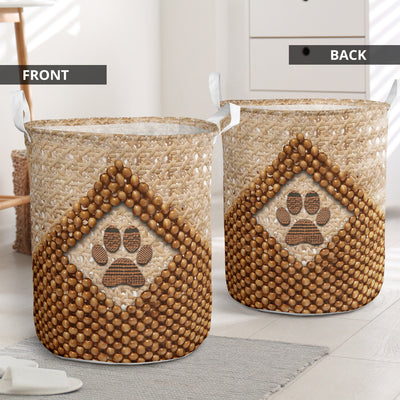 Dog Paw Vintage So Simple - Laundry Basket - Owls Matrix LTD