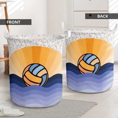 Volleyball Palette Color - Laundry Basket - Owls Matrix LTD