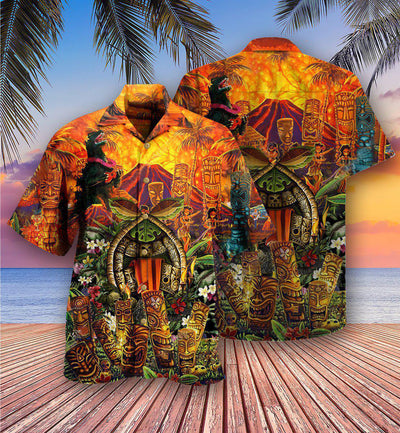 Tiki Wakaka Aloha Funny - Hawaiian Shirt - Owls Matrix LTD