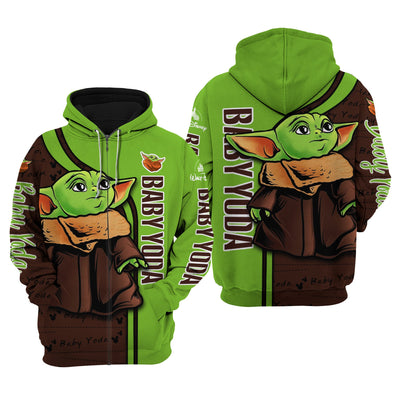 Baby Yoda Disney Unisex Cartoon Graphic 3D Hoodie