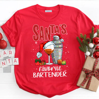 Bartender Christmas ADAA0511008Z Dark Classic T Shirt
