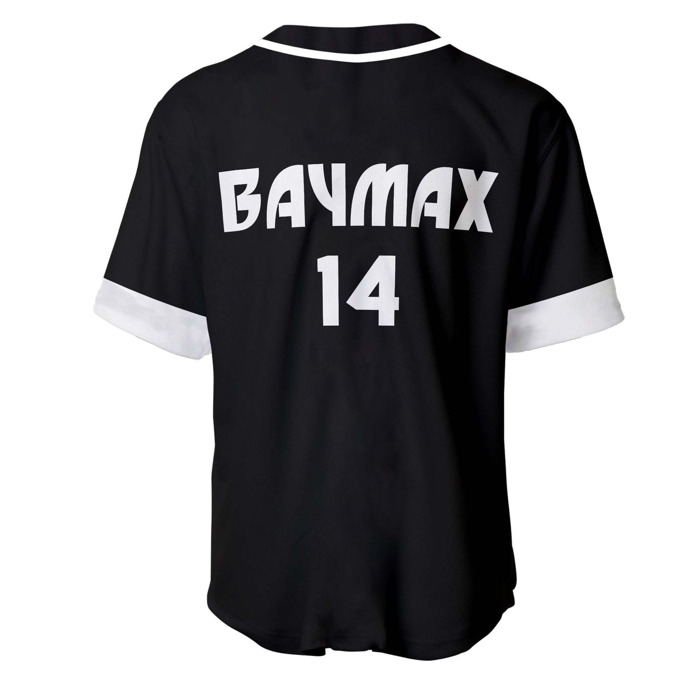 Baymax Disney Personalized Unisex Cartoon Custom Baseball Jersey
