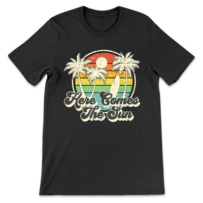 Beach Here Comes The Sun LHRZ3005007Y Dark Classic T Shirt