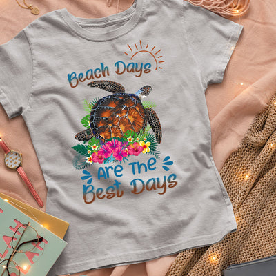 Beach Turtle Beach Days Are The Best Days MDAY3005002Y Light Classic T Shirt