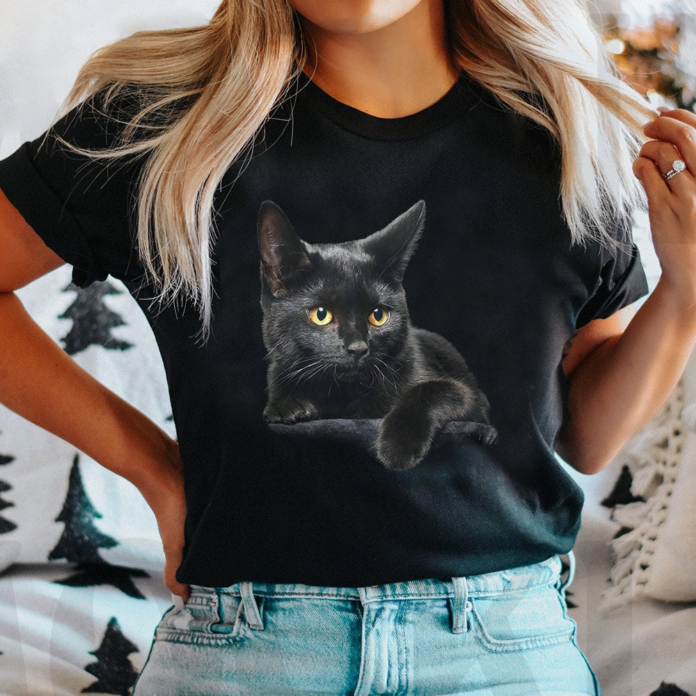 Black Cat HHQZ0709099Z Dark Classic T Shirt