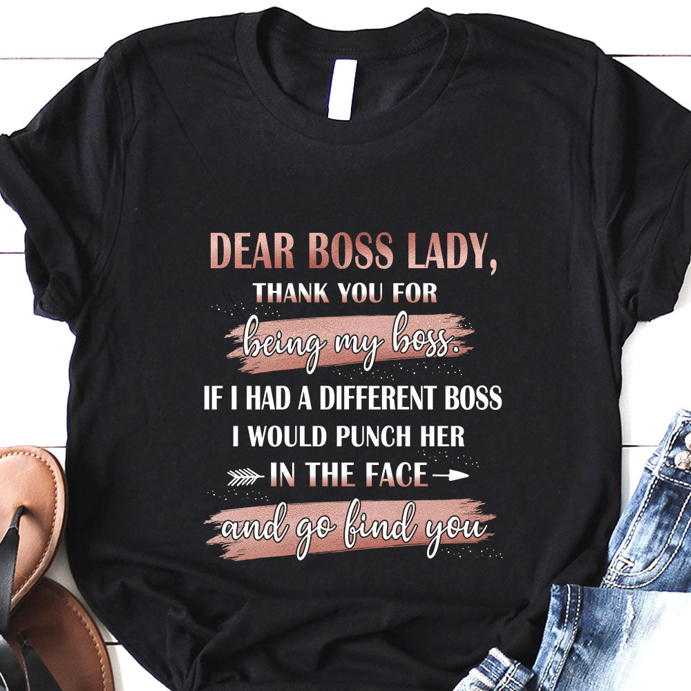 BSD Dear Boss Lady MHRZ0706003Y Dark Classic T Shirt