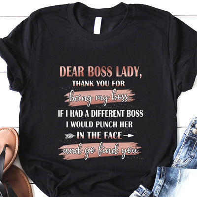 BSD Dear Boss Lady MHRZ0706003Y Dark Classic T Shirt