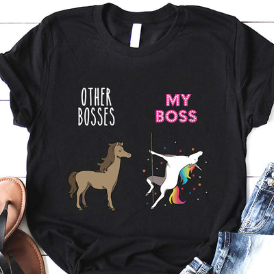 BSD Other Bosses My Boss Unicorn LHRZ0606005Y Dark Classic T Shirt