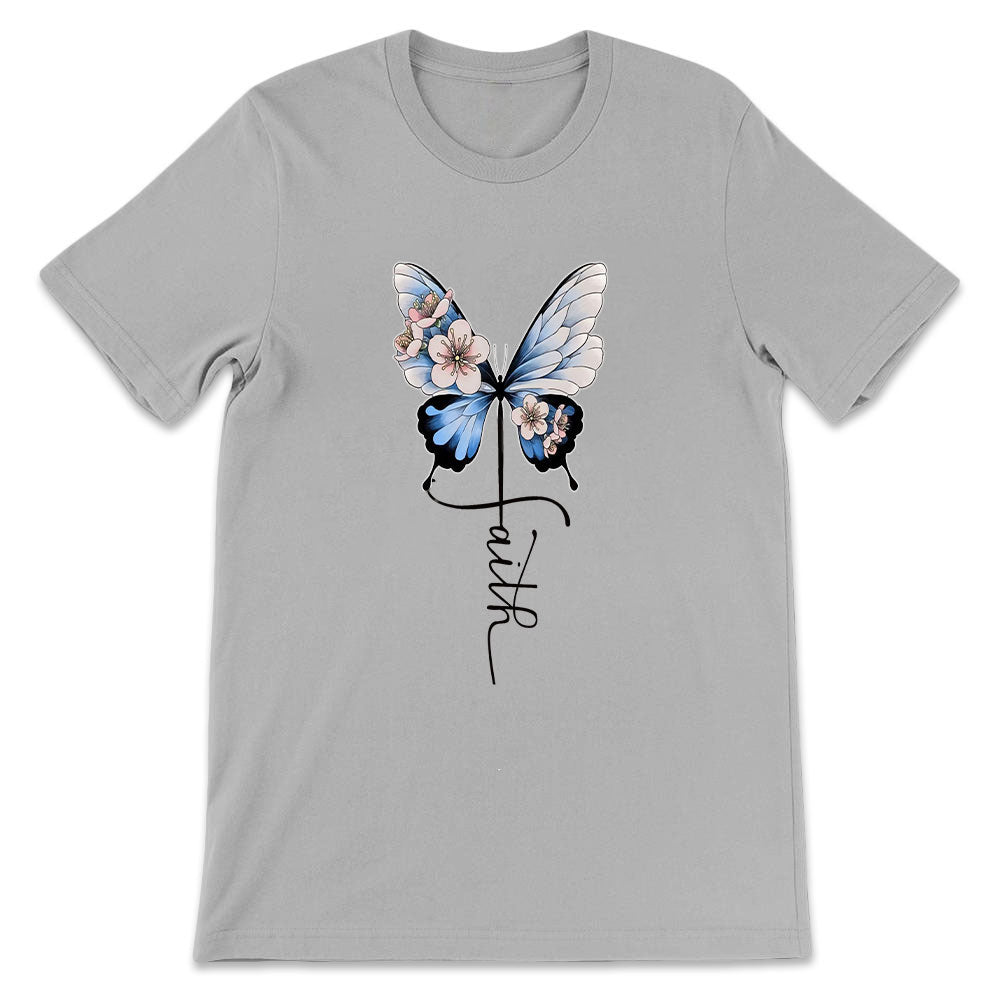 Butterfly Faith 2 HTQZ1410184Z Light Classic T Shirt