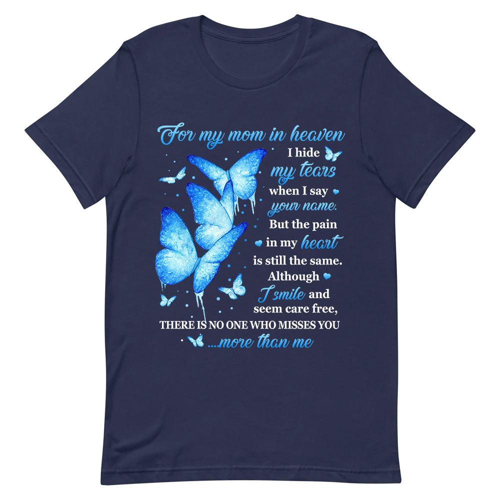Butterfly For My Mom In Heaven BGRZ2403004Y Dark Classic T Shirt