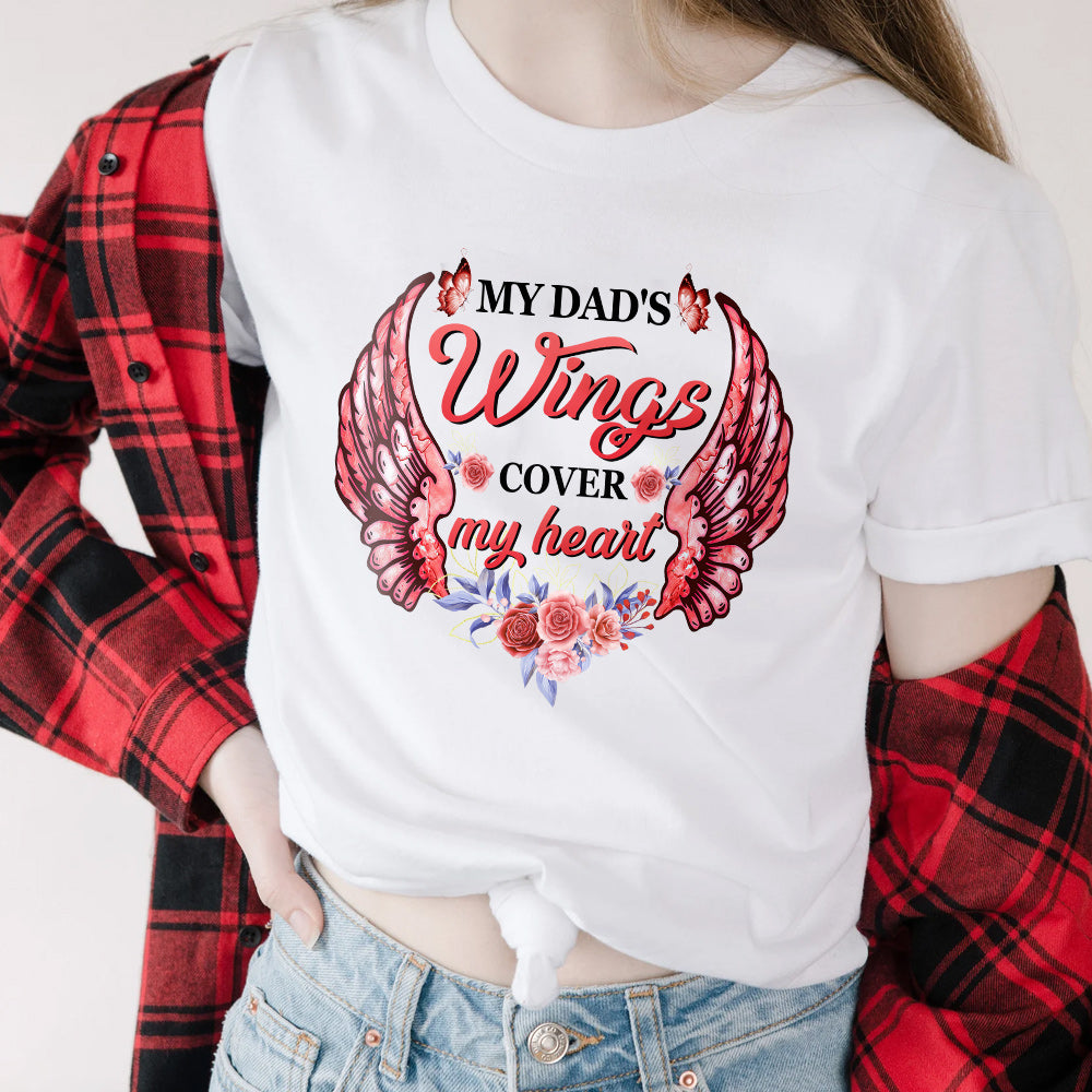 Butterfly My Dad Wings Cover My Heart BGRZ2403016Y Light Classic T Shirt