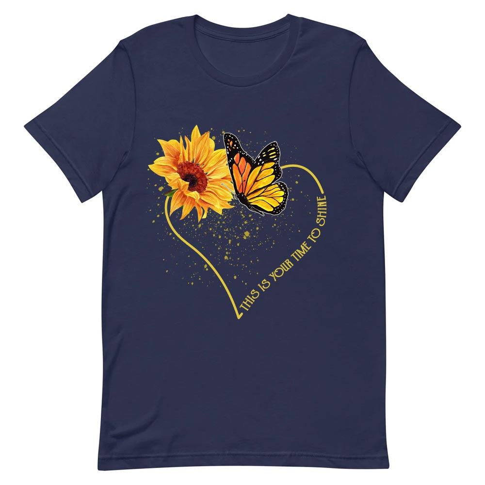 Butterfly This Is Your Time To Shine NNRZ2303006Y Dark Classic T Shirt