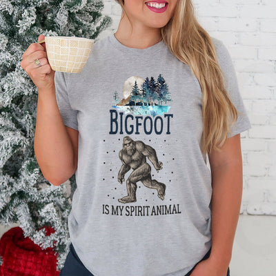 Camping Bigfoot Is My Spirit Animal HHAY0905012Y Light Classic T Shirt