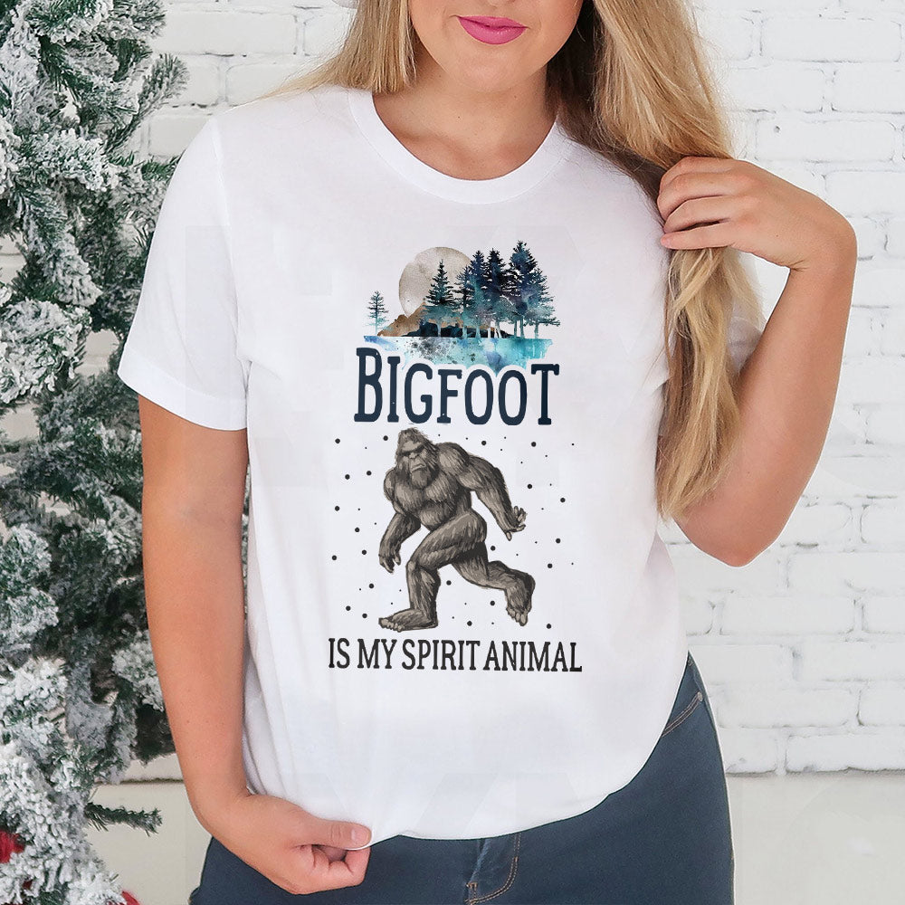 Camping Bigfoot Is My Spirit Animal HHAY0905012Y Light Classic T Shirt