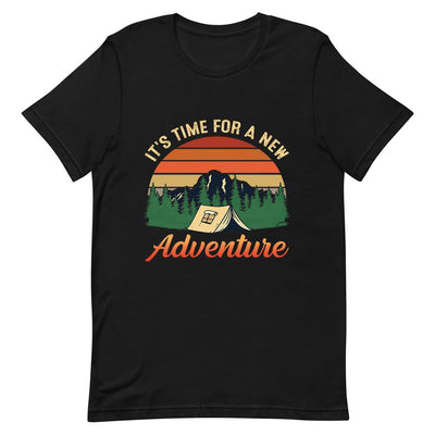 Camping It Is Time For A New Adventure NNRZ1005002Y Dark Classic T Shirt