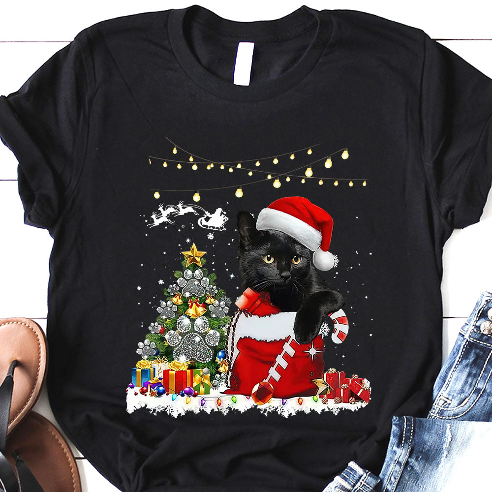 Cat Christmas ANQZ1810005Z Dark Classic T Shirt