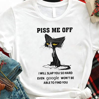 Cat Piss Me Of HHQZ1810015Z Light Classic T Shirt