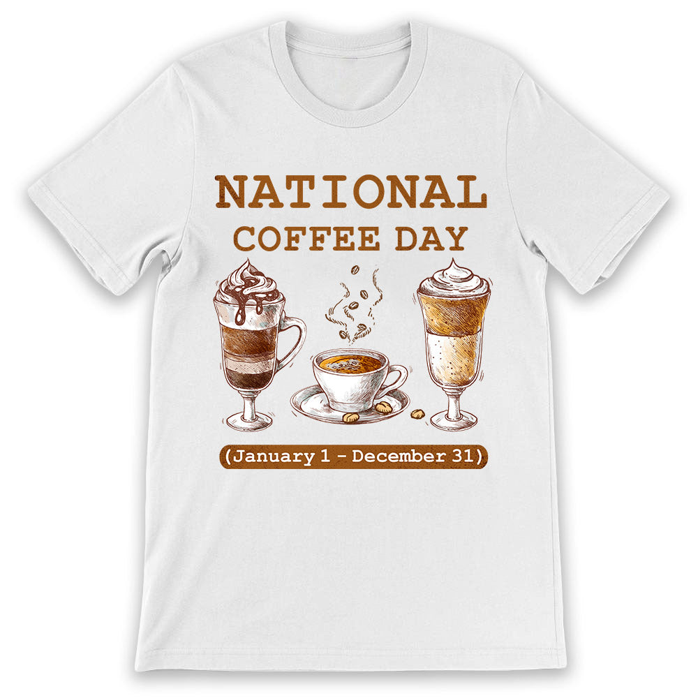Coffee Lover National Coffee Day MDAY0606005Y Light Classic T Shirt