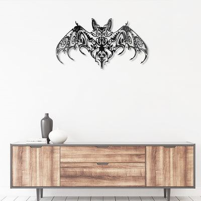 Bat Art Nice Style - Led Light Metal - Owls Matrix LTD