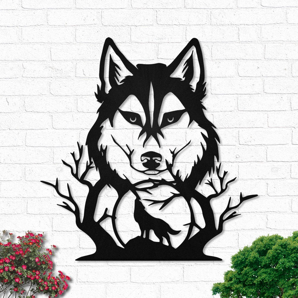 Wolf Wolves Wild Animals So Cool - Led Light Metal - Owls Matrix LTD