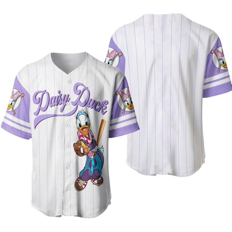 Daisy Duck Player Disney Baseball Jersey333 Gift For Lover Baseball Jersey