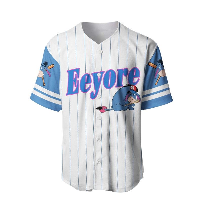 Disney Eeyore Baseball Jersey, Disney Character 333 Gift For Lover Jersey