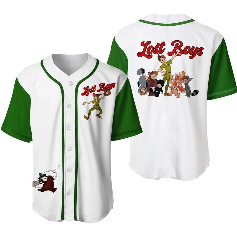 Disney Peter Pan Disney Baseball Jersey 789 Gift For Lover Jersey