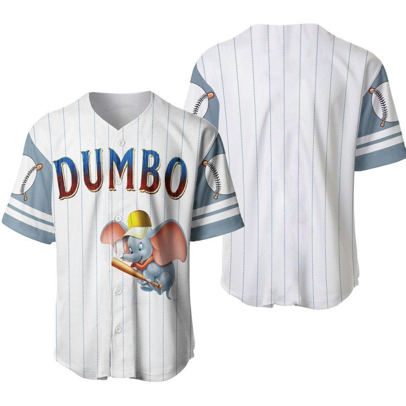 Dumpo Disney Baseball Jersey 555 Gift For Lover Jersey