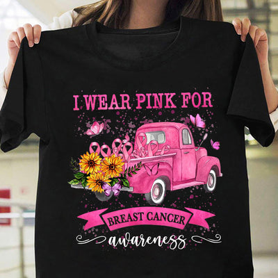Faith I Wear Pink ANQZ1110027Z Dark Classic T Shirt