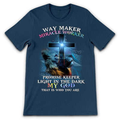 Faith Lion Way Maker ANQZ1110022Z Dark Classic T Shirt