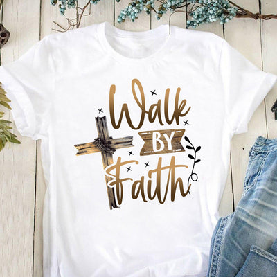 FAITH Walk QUAZ1310009Z Light Classic T Shirt