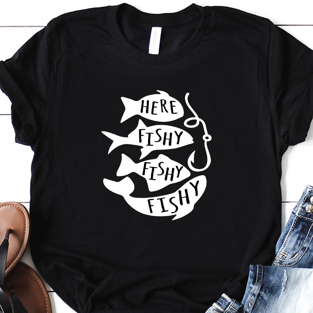 Fishing Fishy HTQZ1410128Z Dark Classic T Shirt