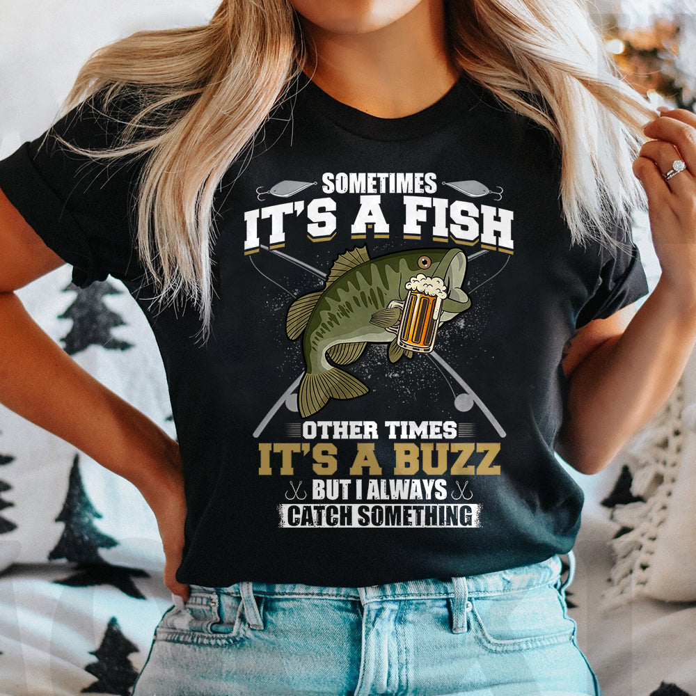 Fishing Man Beer THAZ1511022Z Dark Classic T Shirt