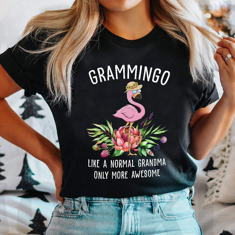 Flamingo Awesome Grammingo BGRZ1611047Z Dark Classic T Shirt
