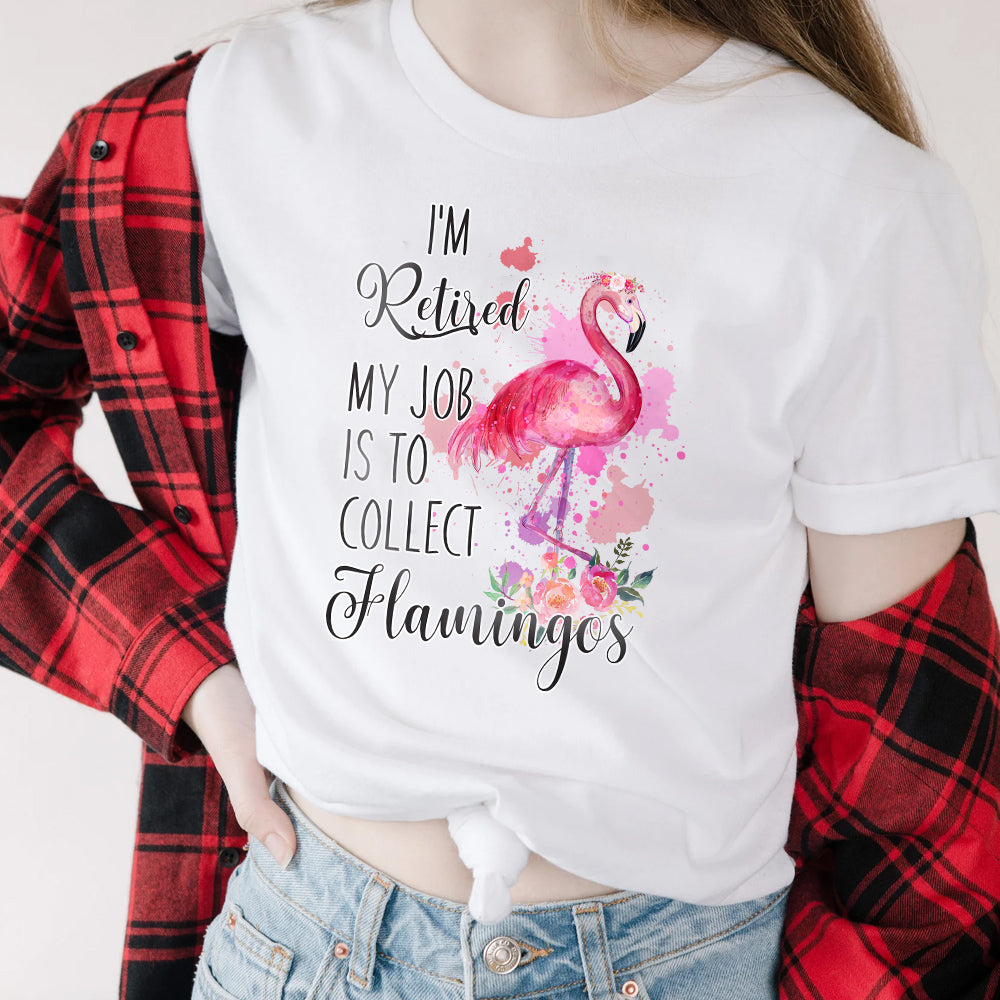Flamingo Collecting Lovers AEAF1711028Z Light Classic T Shirt
