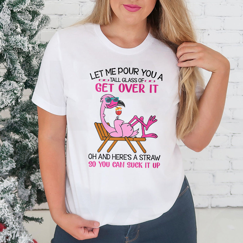 Flamingo Funny Let Me Pour You BGRZ1611050Z Light Classic T Shirt